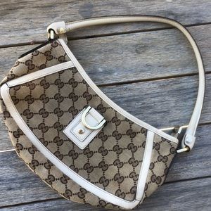 Authentic GUCCI Abby D-Ring shoulder Bag 130939
